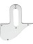 4 Renk Mandolin Pickguard Elektrikli Mandolin Değiştirme Için Koruma -, 14.5cm Gri Ayna 2
