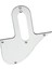 4 Renk Mandolin Pickguard Elektrikli Mandolin Değiştirme Için Koruma -, 14.5cm Gri Ayna 4