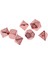 7ADET Zindanlar ve Ejderhalar Için Polyhedral Zar Kutusu D20 D12 D10 D8 D6 D4 Pembe (Yurt Dışından) 2
