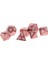 7ADET Zindanlar ve Ejderhalar Için Polyhedral Zar Kutusu D20 D12 D10 D8 D6 D4 Pembe (Yurt Dışından) 3