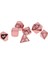 7ADET Zindanlar ve Ejderhalar Için Polyhedral Zar Kutusu D20 D12 D10 D8 D6 D4 Pembe (Yurt Dışından) 5