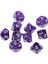 10X On Taraflı Zar D10 D & D Trpg Tahtası Oyunu Oynarken Mor (Yurt Dışından) 1