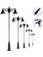 5x Tren Lampost Peri Bahçe Peyzajı 3V LED Işıklar Lamba Post Aksesuar 1:75 (Yurt Dışından) 4