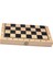 Uluslararası Satranç Ahşap Satranç Seti Çocuklar ve Yetişkinler Için Eğitim Oyuncakları Katlanabilir Tasarım Siyah+Beyaz 29X29CM (Yurt Dışından) 4