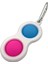 Silikon Basit Dimple Fidget Oyuncak Anahtarlık Stres Rölyefi Elde Taşıyıcı Mini Focus Ilgi Duyusal Oyuncak Çocuklar Için Erken Eğitim Oyuncakları Gül Kırmızı Mavi (Yurt Dışından) 2