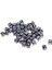 50PCS 12MM 6 Taraflı D6 Aksesuarlar Gri Paket (Yurt Dışından) 5