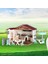 Çiftlik Hayvanları Model Playset Eğitici Oyuncak Çocuk Oyuncakları Için Masaüstü Yatak Odası Kahve Evi A (Yurt Dışından) 4