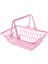 Mini Süpermarket Alışveriş El Sepet Çocuk Rolü Oyun Oyun Oyuncak S Pink S (Yurt Dışından) 5