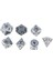 7ADET 14MM Metal Polyhedral Zar Masa Oyunu Dices H Için Ayarlanmış (Yurt Dışından) 2