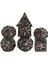 7ADET Metal Dnd Zar Seti D&d Polyhedral Zar Taşıma Kasası Matematik Öğretimi (Yurt Dışından) 2