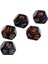 Magideal 10PCS D12 Polyhedral ve Dragon Oyunları Kırmızı Mavi (Yurt Dışından) 5