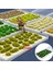 25X Küme Çim Tufts Set Küme Modeli Çiçek Kümesi Düzen Koyu Yeşil (Yurt Dışından) 4
