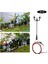 10X 1: 100 Mini Street Lights Streetlamp Dış Mekan Minyatür Bahçe Lambası Dekor Sıcak Beyaz (Yurt Dışından) 3