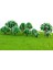 10X Ağaçlar W / Beyaz Çiçek Modeli Demiryolu Manzara Tren Düzeni Wargame Diorama (Yurt Dışından) 2