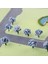 10PC 1/200 Boyalı Ağaçlar Model Düzen Manzarası Model Bina Kitleri Parçalar Diy Mavi Beyaz (Yurt Dışından) 3