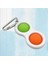 Silikon Basit Dimple Fidget Oyuncak Anahtarlık Stres Rölyefi Elde Taşıyıcı Mini Odak Ilgi Duyusal Oyuncak Çocuklar Için Erken Eğitim Oyuncakları Turuncu Yeşil (Yurt Dışından) 4