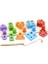 Ahşap Şekil Sıralayıcısı Stacker Toddlers Oyuncak Renk Sıralama Oyuncak Bebek Ahşap Istifleme ve oyuncaklar Bebek Balıkçılığı Için Sıralama Oyunu | Balıkçılık Oyuncakları (Yurt Dışından) 1