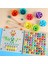 Ahşap Oyuncaklar Eller Beyin Eğitim Klip Boncuk Bulmaca Kurulu Matematik Oyunu Bebek Erken Eğitici Oyuncaklar (Yurt Dışından) 4