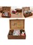 Ahşap Dikiş Kutusu Sepetleri Kit Iplik Kadınlar Ince Malzemeleri (Yurt Dışından) 5
