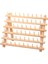 Doğal Ahşap Katlanmış Iplik Raf Dikiş Nakış Bobinleri Iplik Organizatör 60X30CM- (Yurt Dışından) 2
