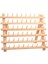 Doğal Ahşap Katlanmış Iplik Raf Dikiş Nakış Bobinleri Iplik Organizatör 60X30CM- (Yurt Dışından) 3