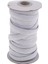 1 Rulo 10MM Elastics Streç Bant Elbise Pantolon Iç Çamaşırı Dikiş Firması Beyaz (Yurt Dışından) 5