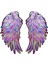 Büyük Melek Kanatları Sequin Yamaları Kanatlar Için Işlemeli Motif 15X27CM (Yurt Dışından) 1
