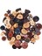 200PCS Ahşap Düğmeleri Scrapbooking Dikiş Için Düz Backbilt Diy El Sanatları Gömlek (Yurt Dışından) 5