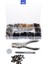 146 Set 8mm Metal Çıtçıt Düğmeleri Düzelten Pense ile Için Toak Kiti Için Takım Kiti (Yurt Dışından) 1