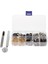 Zanaat Malzemeleri Için Rondelalar ile 200 Set Metal Grometler Kuş (Yurt Dışından) 2