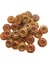 30 Adet Vintage Ahşap 4 Delik Yuvarlak Ahşap Dikiş Düğmeleri Craft Brown Tarif Edildiği Gibi (Yurt Dışından) 4