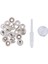 Paslanmaz Çelik 15MM Snap Defener Punch Tool Kit 6 Adet Dikiş Bağlantı Elemanları ile (Yurt Dışından) 2