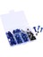 158PCS Fairing Vücut Cıvataları Motosiklet Sportbike Mavisi Için Kit Bağlantı Elemanı Vidaları 4
