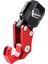 22MM Gidon Motosiklet Kırmızı Için Cnc Alaşımlı Katlanır Askı Kanca Tokası 2