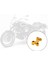 Bmw R Ninet Saf R9T Sarı Için Motosiklet Gideri Yükseltici Üst Kapak Braket Kelepçesi 5