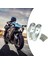 Motosiklet Gideri Yükseltici Montaj Kelepçesi Bmw Için Uygun Bmw R1200RS 2015 - 2016 Gümüş 4