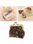Sevimli Çiçek Tokası Para Çantası Vintage Stil Çantası Öpücük Kilit Değişimi Tutucu Kırmızı(Yurt Dışından) 5