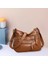 Kadın Omuz Çantası Dayanıklı Rahat Crossbody Çanta Çanta Bayanlar Için Alışveriş Kahverengi 5