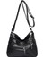 Kadınlar Omuz Çantası Dayanıklı Rahat Crossbody Çanta El Çantası Bayanlar Için Alışveriş Siyah 2
