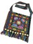 Bohemian Moda Omuz Çantası Sling Crossbody Çanta Parti Alışverişi Için Mavi 28.5cm 2