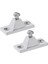 2 x Marine 316 Paslanmaz Çelik Yan Dağı Tekne Bimini Üst Güverte Menteşe Uydurma (Yurt Dışından) 1