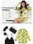 Saten 5 li Zebra Desenli Nightshirt Takım S27264 1