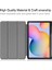 Galaxy Tab S6 Lite İçin Darbeye Dayanıklı Tablet Kılıfı - Gri (Yurt Dışından) 5