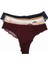 Lingerie 4572 Kadın Lazer Kesim Dantel Bant Tanga Külot 2