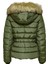 Onlcamılla Quılted Furhood Kadın Mont 4