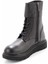Black Deri Kadın Bot & Bootie HD0777063603 5