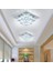 Lambalar LED Tavan Işık Kare Kristal Tavan Işıkları 2 Dahili LED Boards 36W Modern Tavan Armatürü(Yurt Dışından) 4