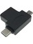 4372 USB 3.0 To Type C Micro USB 3.1 Data Şarj Çevirici Dönüştürücü Adaptör 3