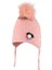 0-18 Aylık Kulaklı Bere Kız (K2110-02PEMBE) 1