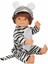 Dollz'n More Bebelou Kostüm Partisi Bebeği 40 cm - Zebra Kostümlü Bebelou 3